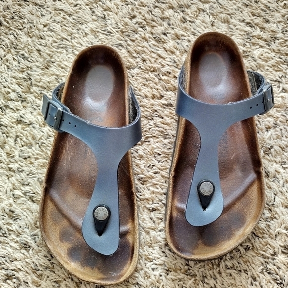 Birkenstock Gizeh strap sandals sz 38/7,5 - Picture 2 of 6